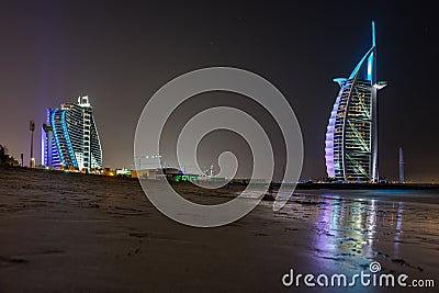 Burj al Arab in Dubai Editorial Stock Photo