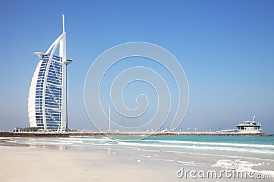 Burj Al Arab, Dubai, UAE Editorial Stock Photo