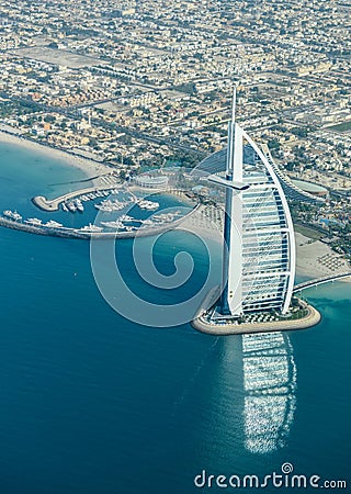 Burj al-Arab - Dubai, UAE Editorial Stock Photo