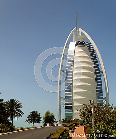 Burj Al Arab hotel Editorial Stock Photo