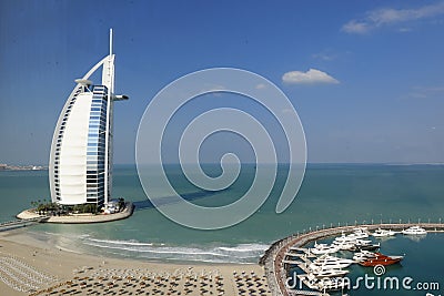 Burj Al Arab hotel Editorial Stock Photo