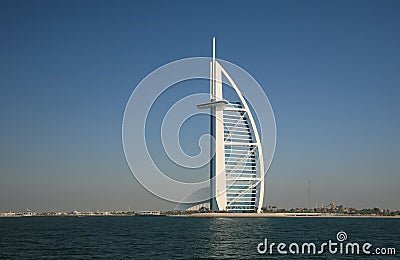 Burj Arab Hotel Editorial Stock Photo