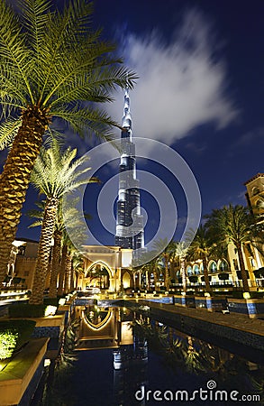 Burj Kalifa Stock Photo