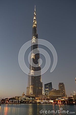 Burj Khalifa Stock Photo