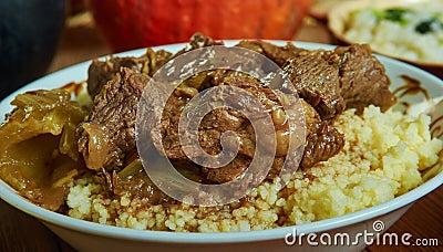 Burkina Faso Munyu Caf Couscous Stock Photo