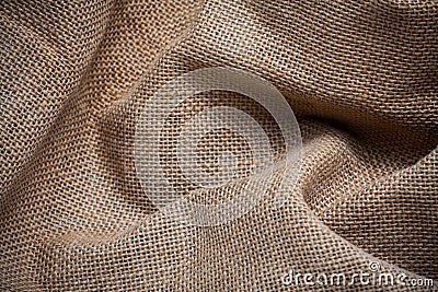 Burlap or sack texture Stock Photo