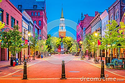 Burlington, Vermont, USA Stock Photo