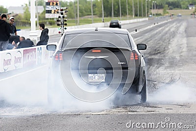 Burn out Editorial Stock Photo