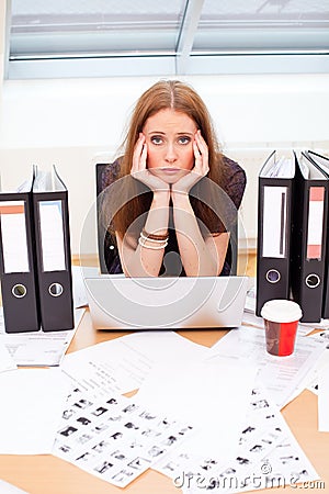 Burn-out syndrome Stock Photo