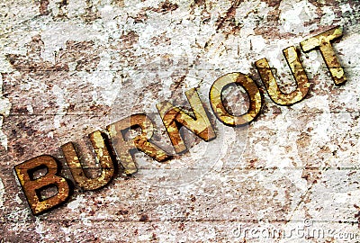 Burnout Stock Photo