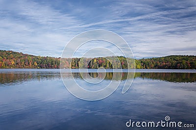 Burr Pond State Park Torrington Connecticut Stock Photo