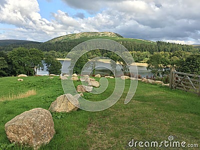 Burrator Reservoir Devon Stock Photo