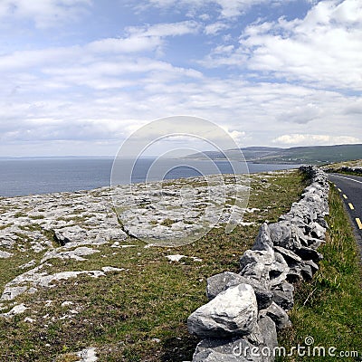 The Burren near Derreen, West Eire Stock Photo