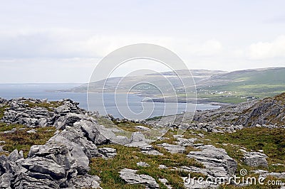 The Burren near Derreen, West Eire Stock Photo