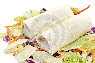 Burritos Stock Photo
