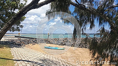 Burrum Heads a small tourist resort in Queensland Stock Photo