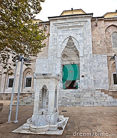 Bursa Grand Mosque Stock Photo