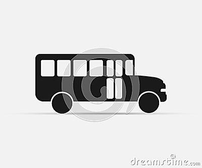 Bus icon Vector Illustration