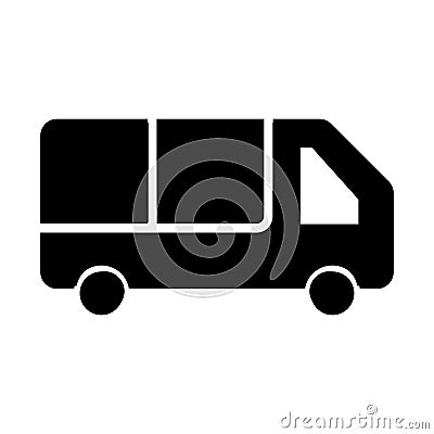 Bus Isolated Vector icon which can easily modify or edit Vector Illustration
