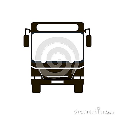 Bus Stop Icon Vector Illustration