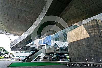 The Busan Cinema Center or the BIFF`s headquarter also called Editorial Stock Photo