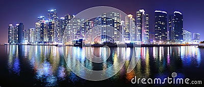 Busan, South Korea Cityscape Stock Photo