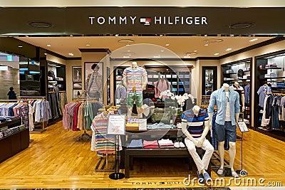 Tommy Hilfiger store Editorial Stock Photo