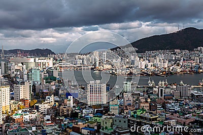 Busan, South Korea Editorial Stock Photo