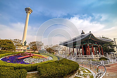Busan Tower, Korea Stock Photo