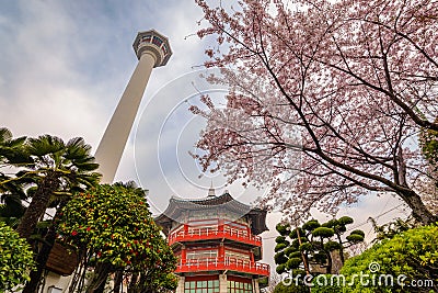 Busan Tower, Korea Stock Photo