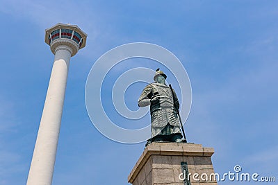 Busan Tower Stock Photo