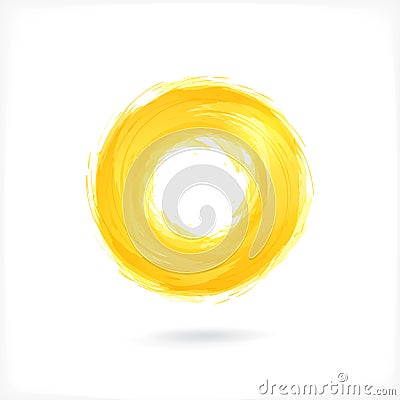 Business Abstract Circle icon. Vector Illustration