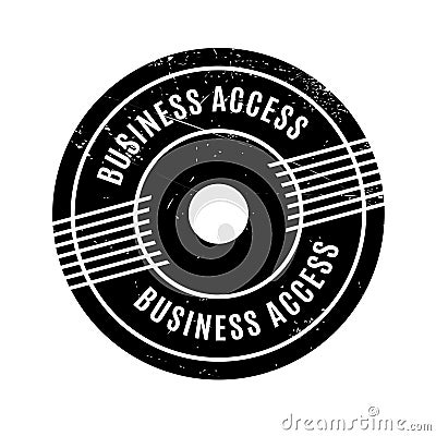 Business Access rubber stamp Stock Photo