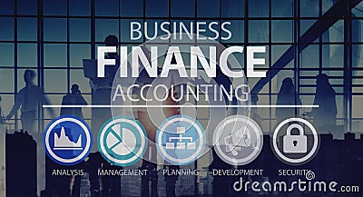 Business Accounting Financial Analysis Management Concept Stock Photo