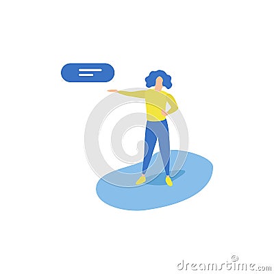 Business Activities Promoting Vector Illustration