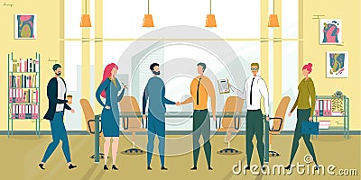 Business Agreement, Deal Flat Vector Illustration Vector Illustration