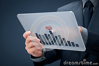 Business analyze Stock Photo