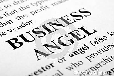 Business angel Stock Photo