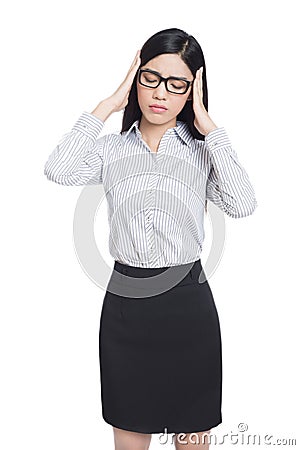 Business asia woman portrait . Stock Photo