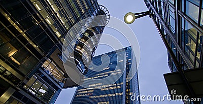 Business buildings offices Stock Photo