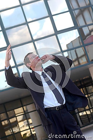 Business Call Stock Photo