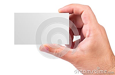 Business card Stock Photo