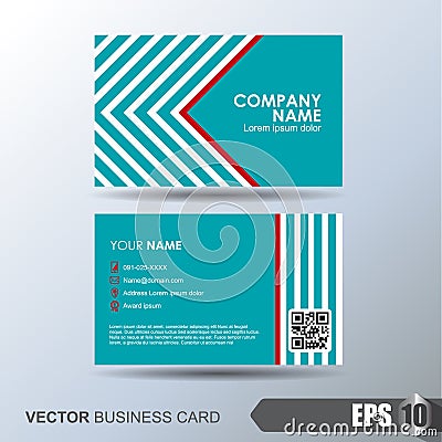 Business Card 099 Vector Illustration