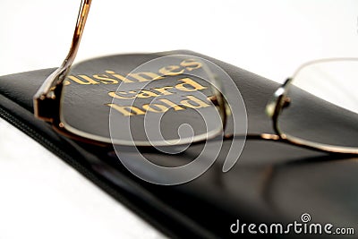 Business Card Holder 2 Stock Photo