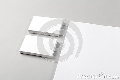 Business card & Letterhead Stock Photo