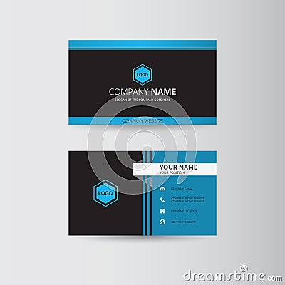 Business card Vector Illustration