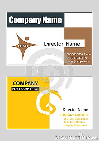 Business cards 2 Vector Illustration