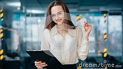 Business career growth development young intern Stock Photo