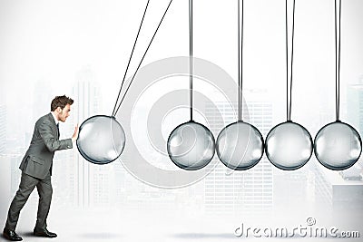 Business challenge concept Stock Photo