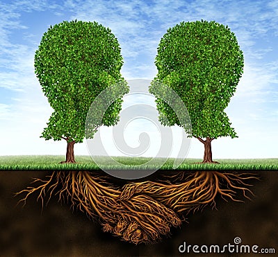 Business Collaboration And Growth Stock Photo